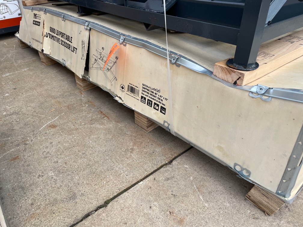 6000Lb. Mid Rise Scissor Car Lift (O2) 