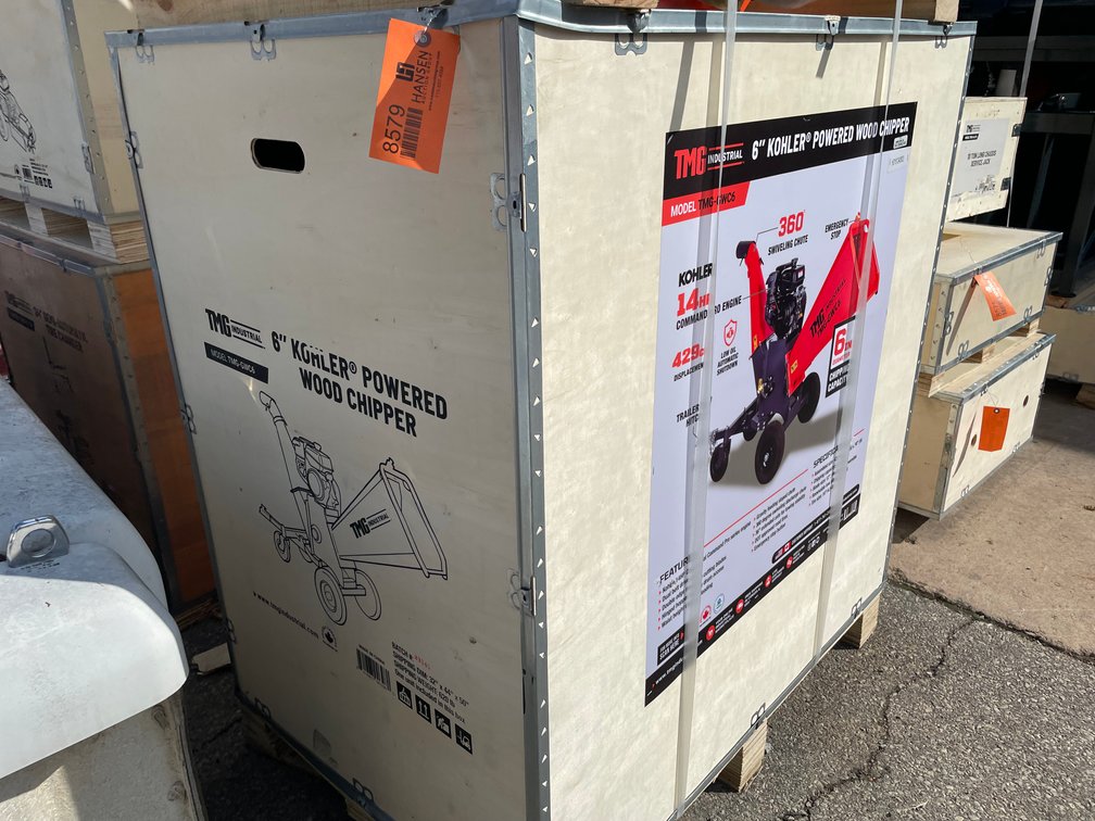6" Kohler Wood Chipper w/ Tow Bar (O2)