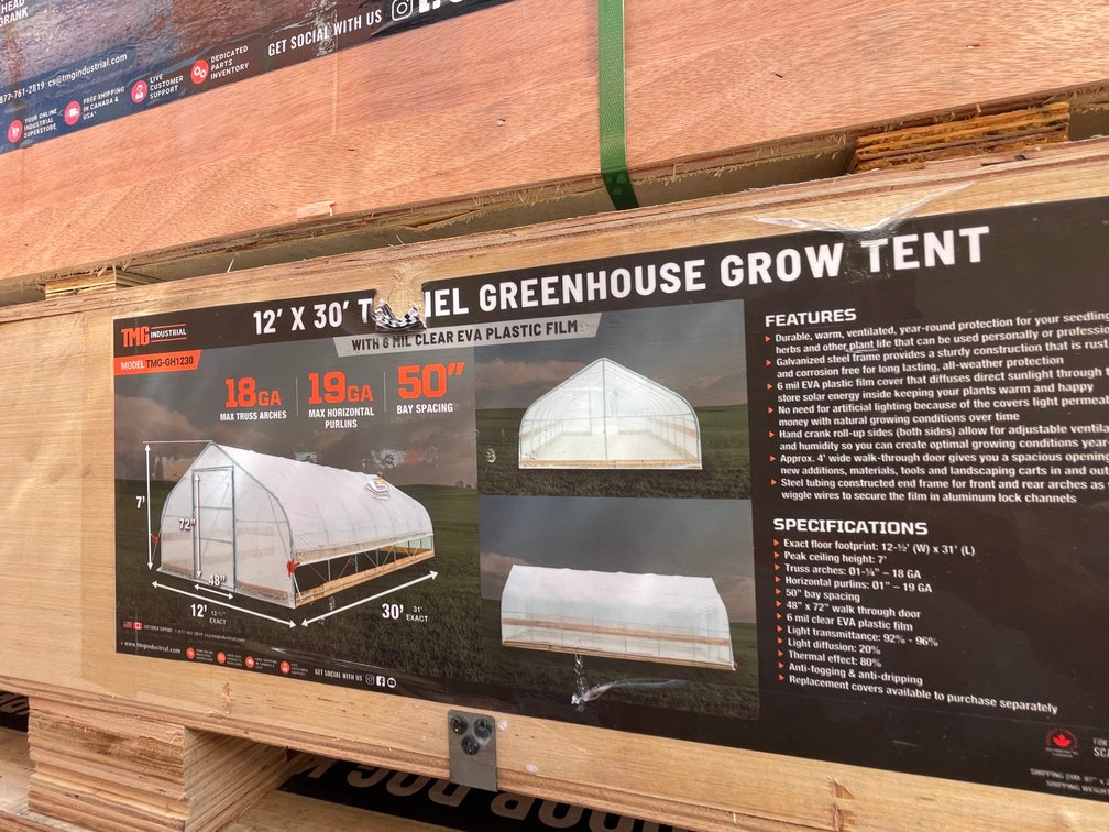 Greenhouse 1230 Clear EVA 6 Mil (O2)
