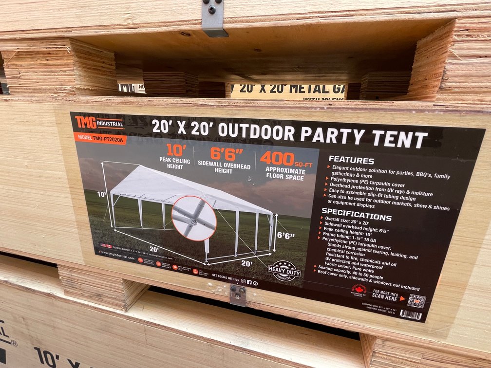 20' x 20' Party Tent (O2)