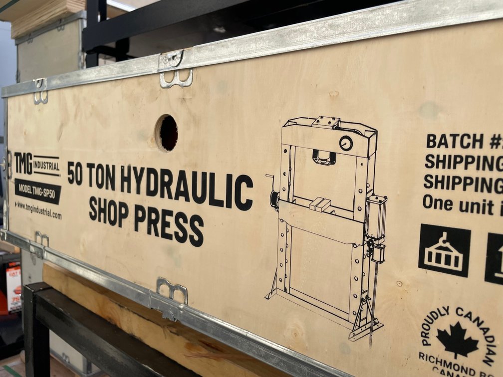 50 Ton Shop Press (O2)