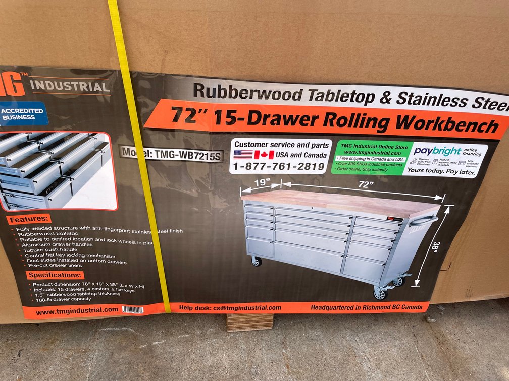 15 Drawer 72" Tool Chest (O2)