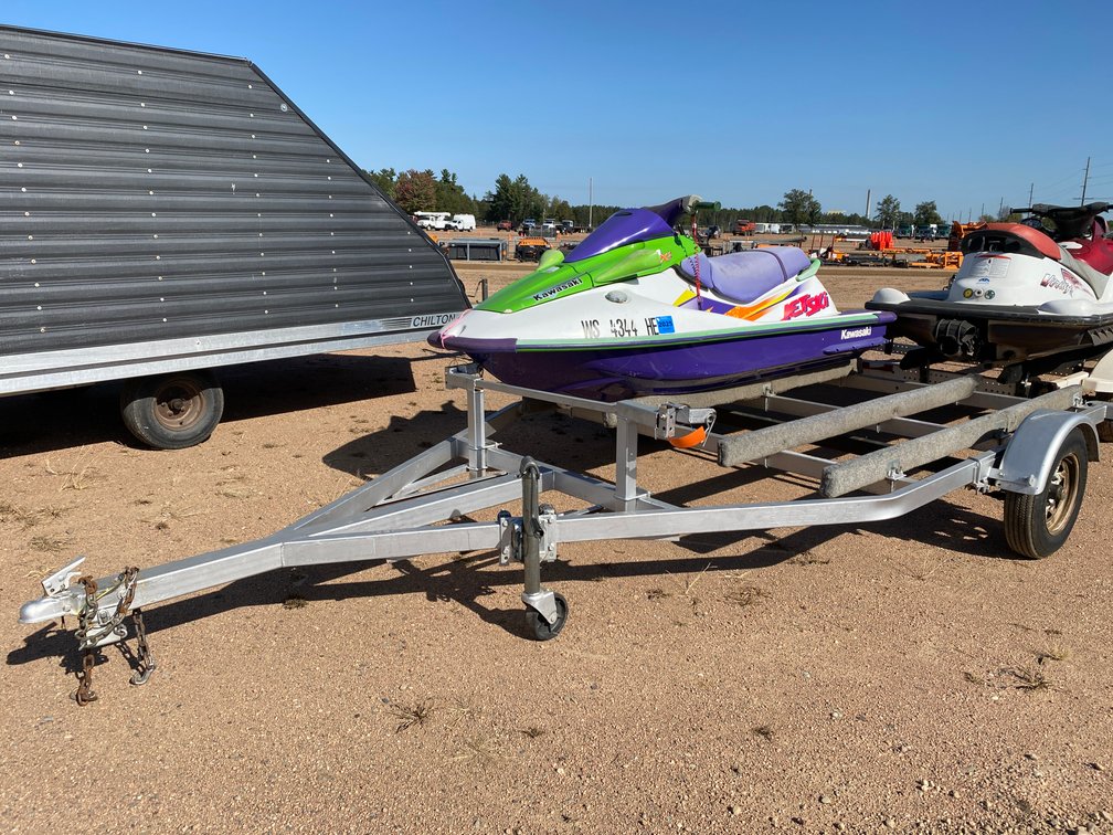 1996 Kawasaki 900ZXI Jet Ski with Trailer
