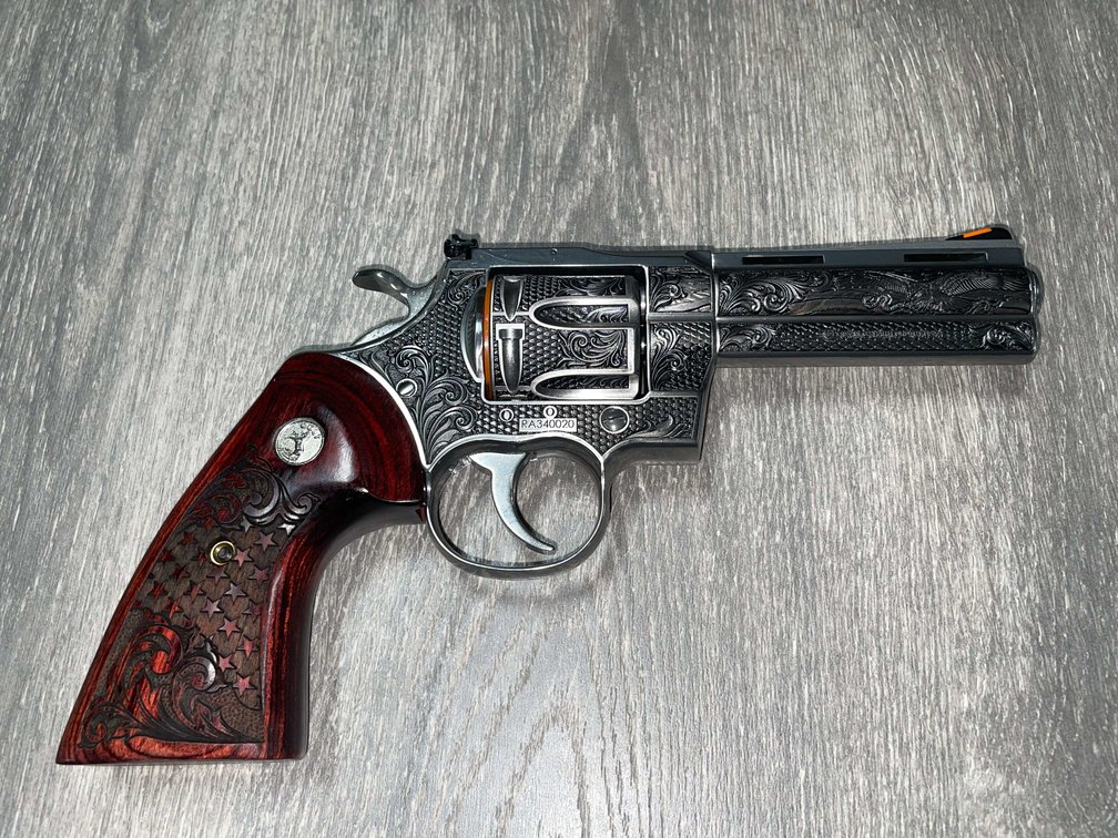 Colt Python, SP4WTS 357 Mag Revolver Pistol, SN: RA340020, (Neenah, WI)
