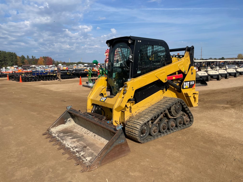 2019 CAT 257D 2-Speed Tracked Skid Steer