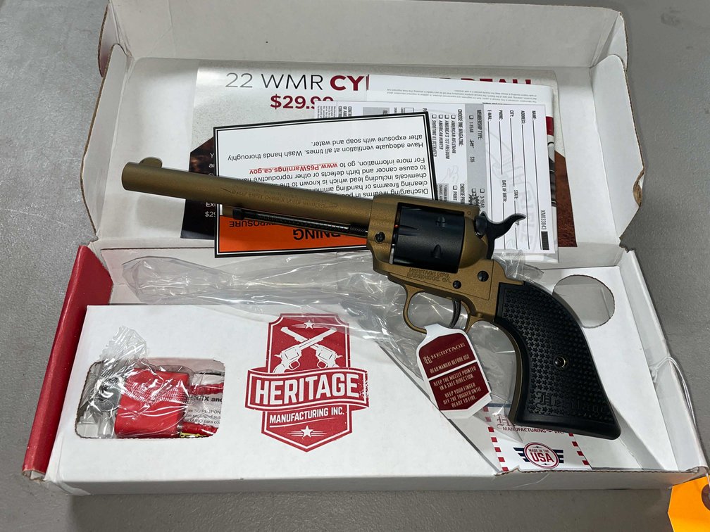 Heritage Rough Rider, 22 Cal Revolver, SN: 1BH806463