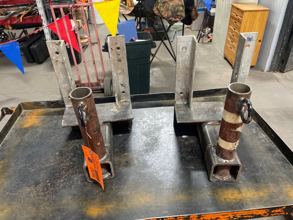 (2) Extreme Duty Metal Hangers (CW)