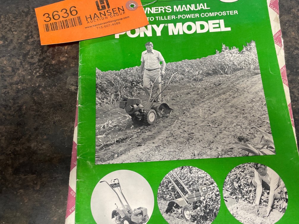 Rototiller Manuals (CW)