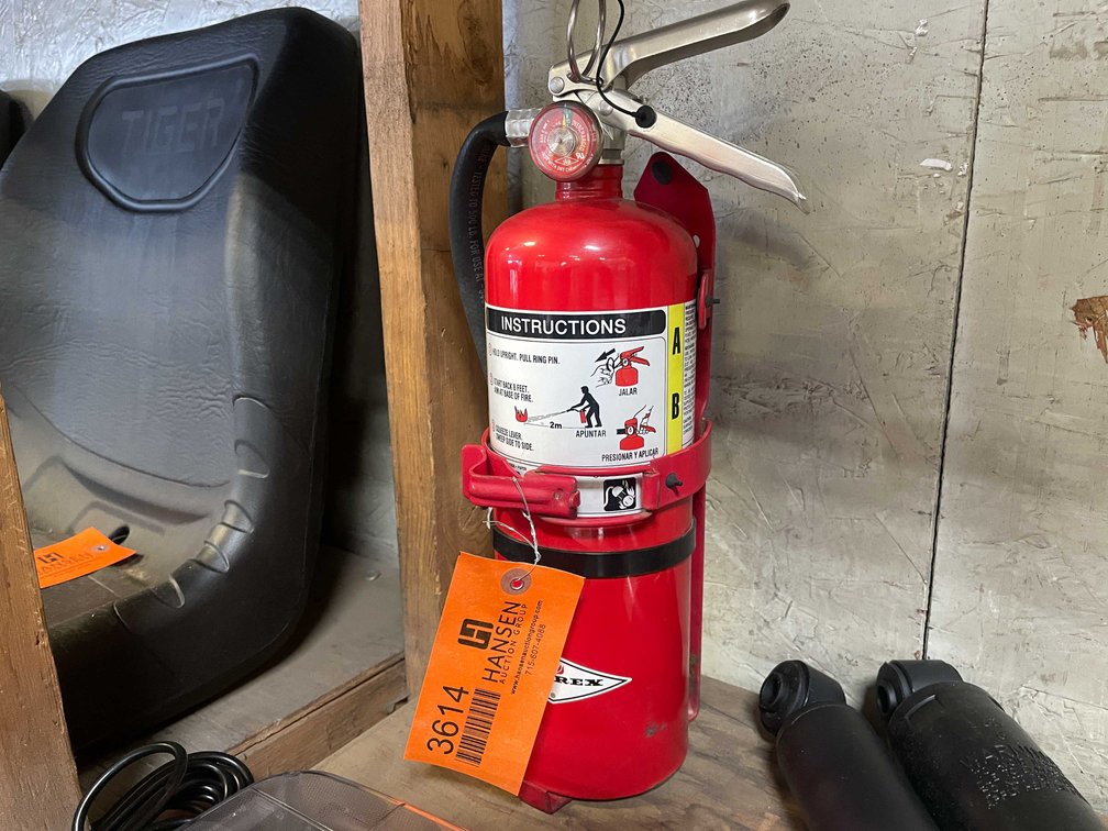 Amerex Model B500, Fire Extinguisher (PR1)