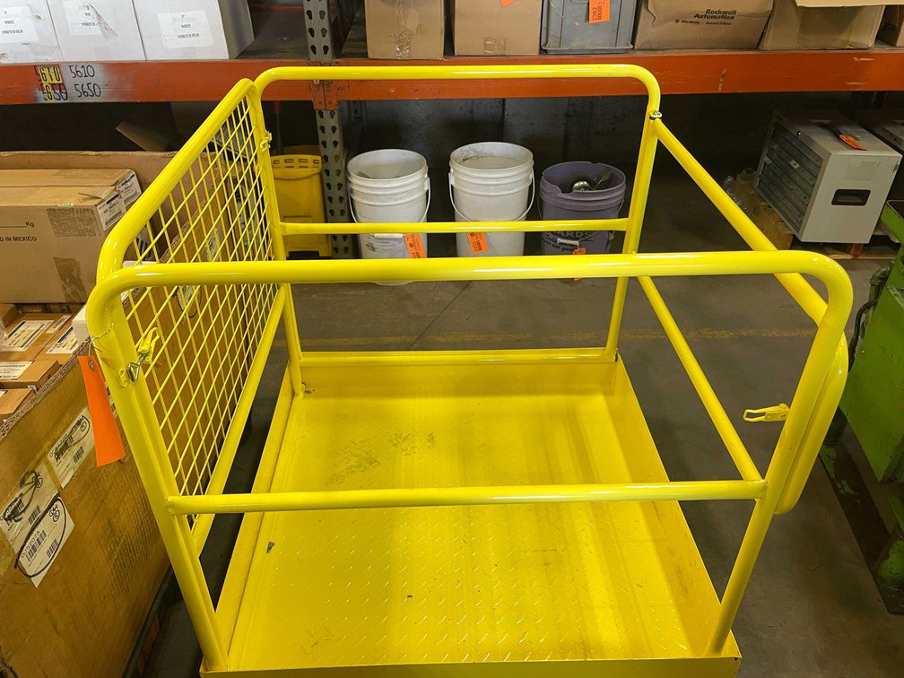 Forklift Platform Basket with Fork Pockets (PR4)