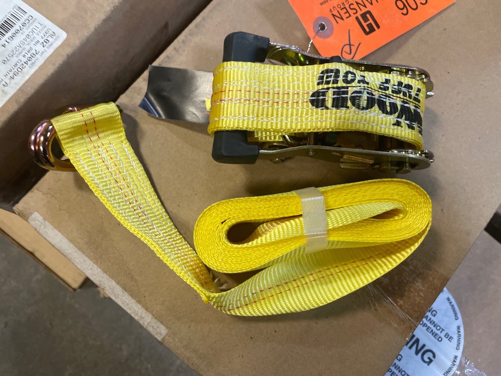 Ratchet Strap, 1.5" Wide x 15' Long (PR1)