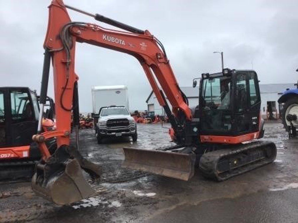 2019 Kubota KX080-4 Excavator (Mason, WI)