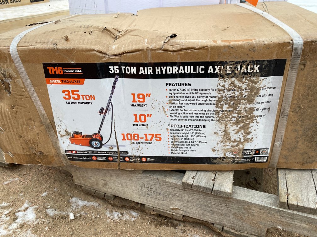35-Ton Air Hydraulic Axle Jack (Mosinee, WI)