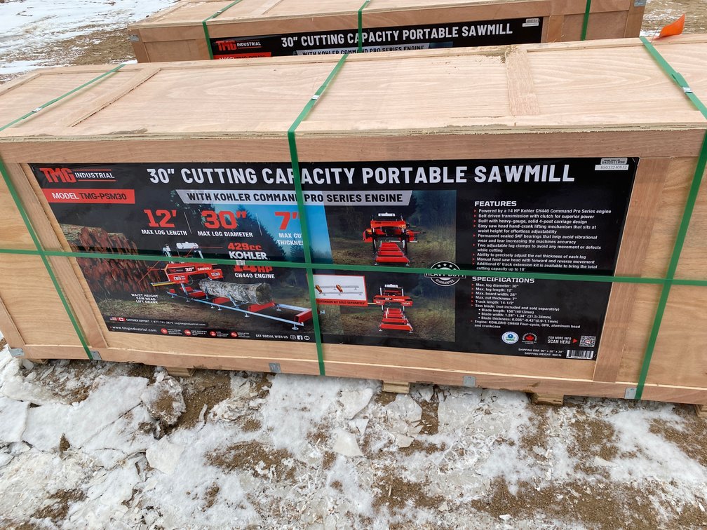 30" Portable Sawmill (Mosinee, WI)
