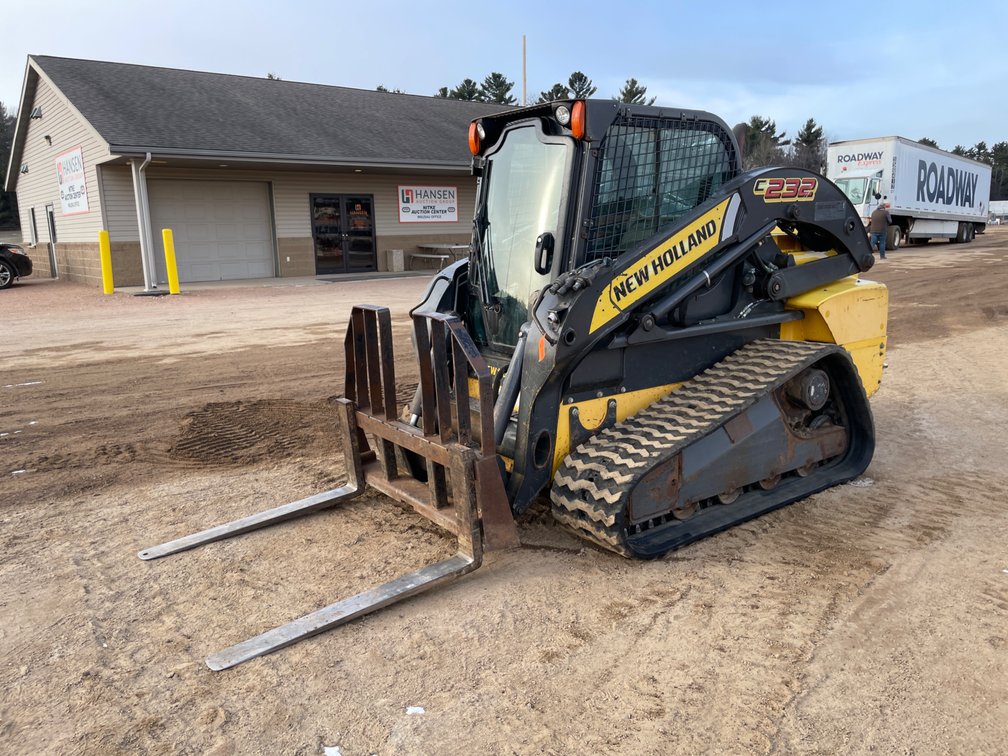 2013 New Holland C232 Tracked Skid Steer (Mosinee, WI)