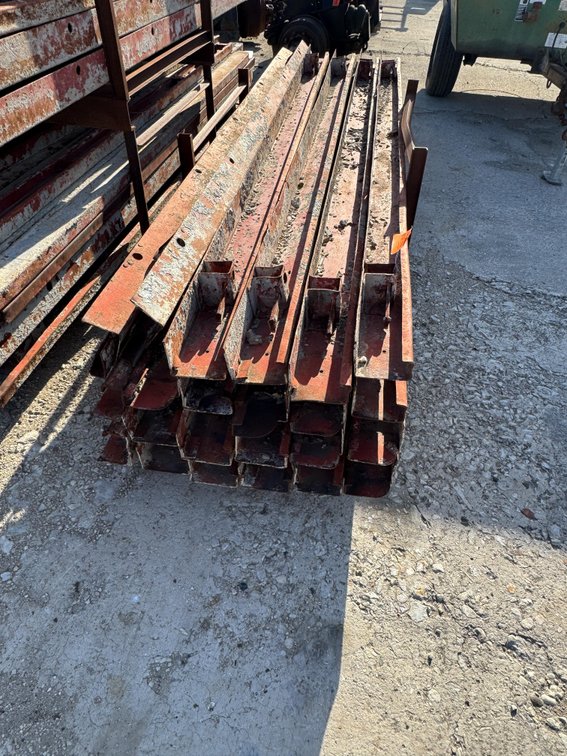 (23) 10' x 5" Steel Slab Forms (Waldo, WI)