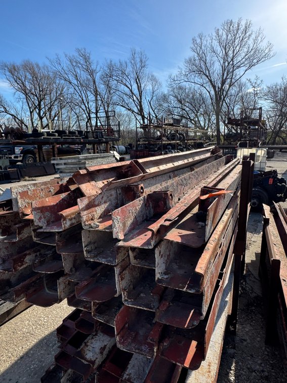 (26) 10' x 5" Steel Sab Forms (Waldo, WI)