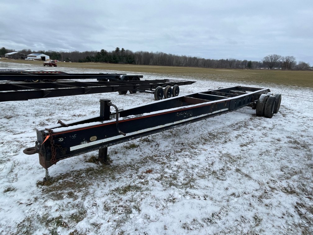 1997 Felling Trailers Z Tandem Axle Trailer Frame (Has WI Title)