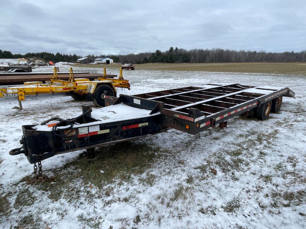 1997 Eager Beaver Dual Tandem Axle Deck Over Trailer  (Delay in Title)