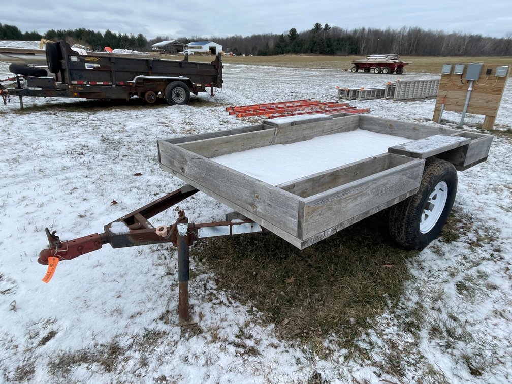Single Axle Utility Trailer (No Title)