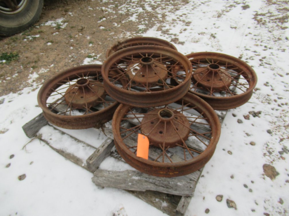 (5) Model A Wheels