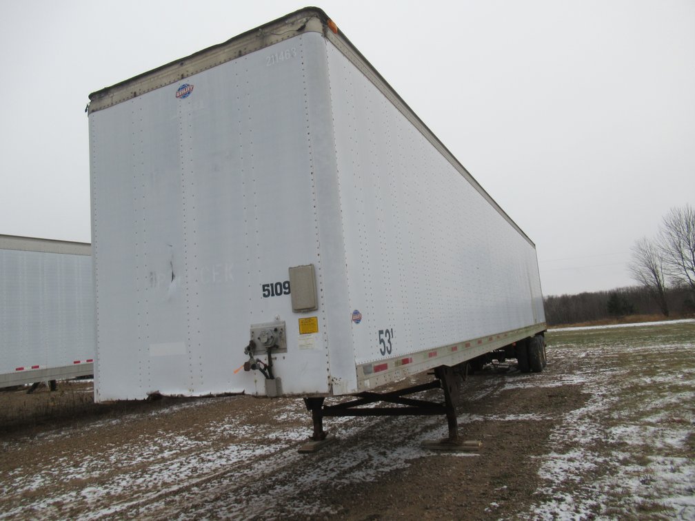 2001 Utility 53 Semi Van Trailer (Delay in Title)