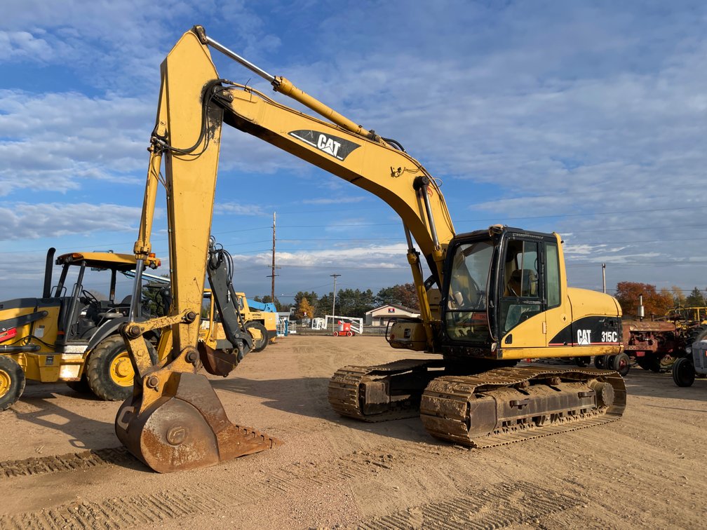 2001 CAT 315C L Excavator with 46" Bucket (Mosinee, WI)