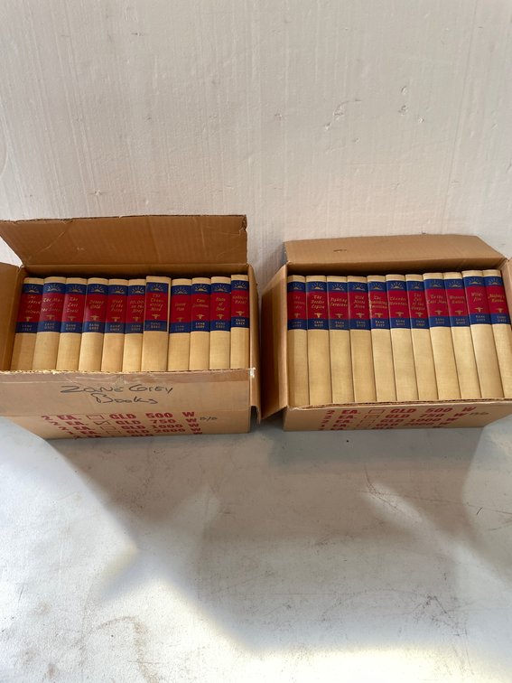 Zane Grey Set of Books (A)