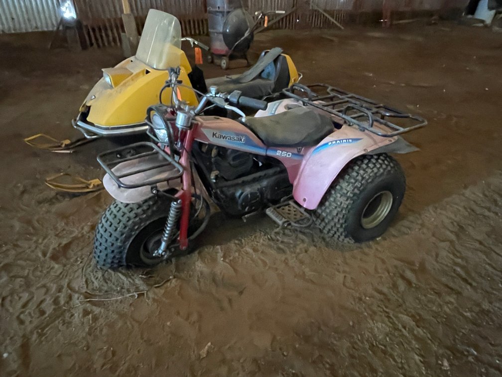 Kawasaki Prairie 250 Three Wheeler (No Registration Card)