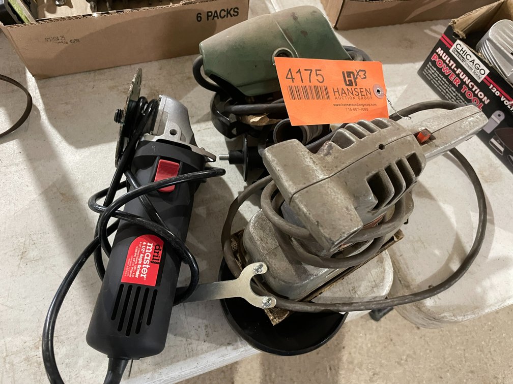 (3) Corded Power Tools