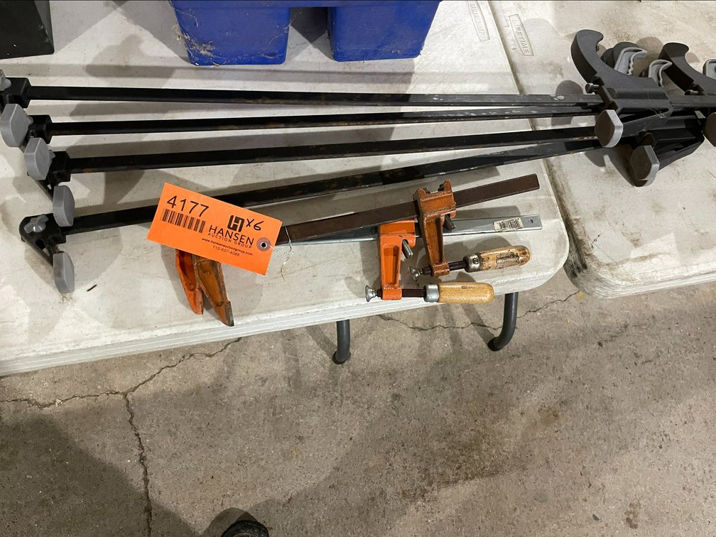 Assortment of Wood Clamps