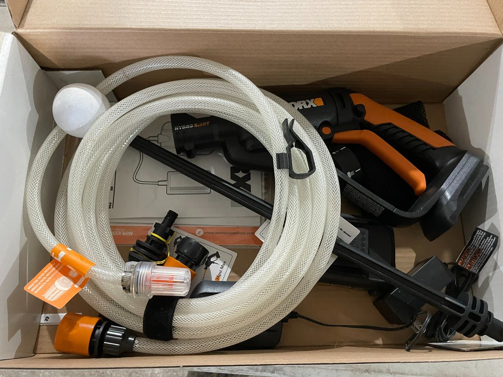 20V Worx Hydro Shot Portable Power Cleaner