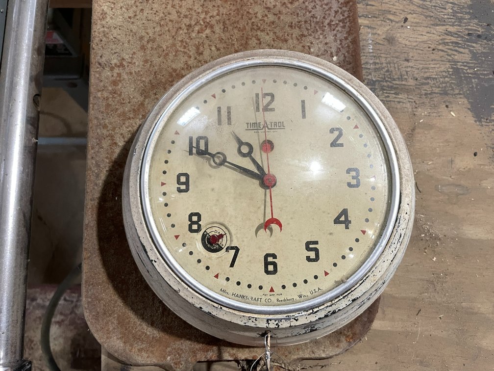 Vintage Time-A-Trol Clock