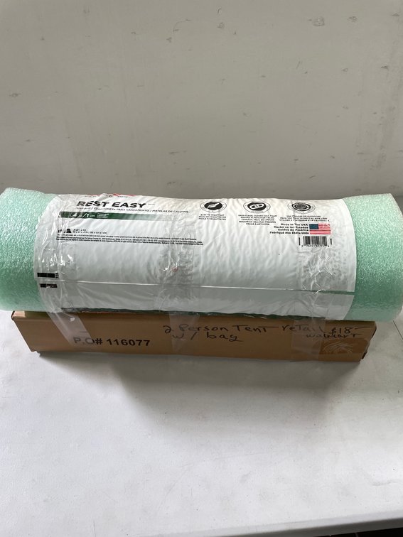 Two Person Tent and Camp Pad Lot (A)