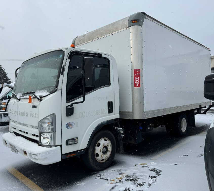 2012 Isuzu NPR HD Diesel Box Truck (Has WI Title) (Waukesha, WI)
