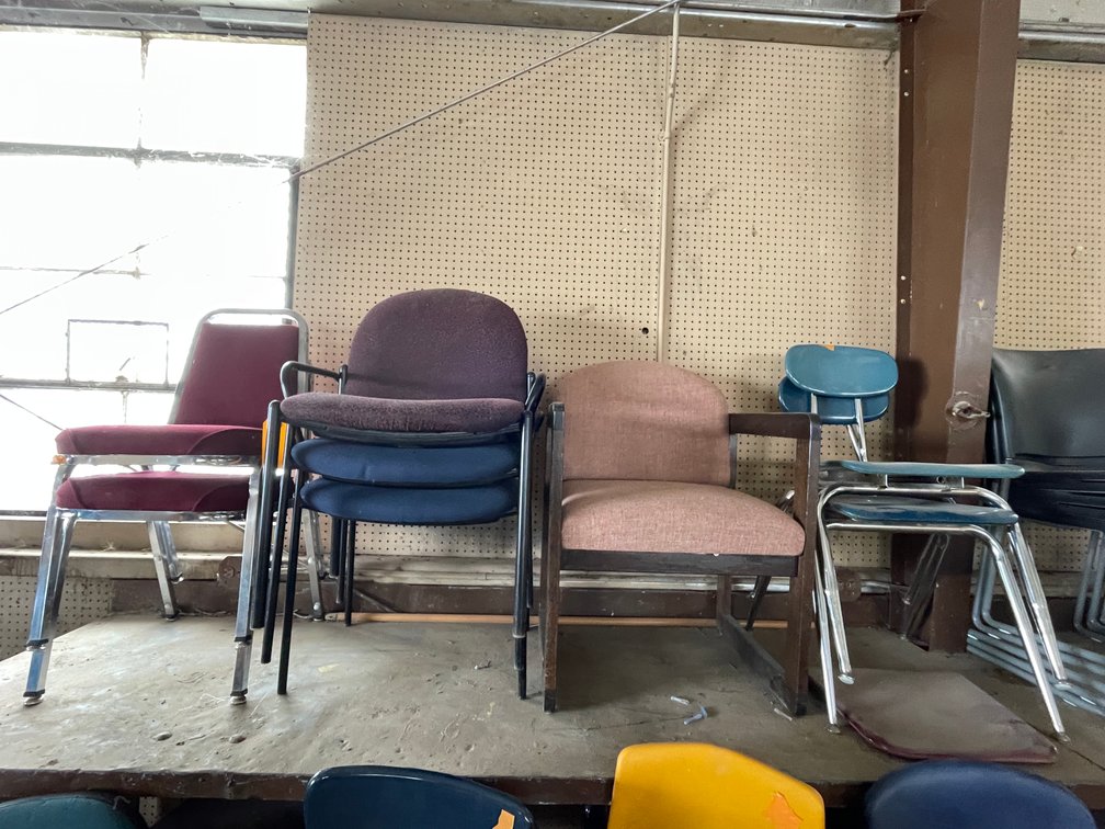 School Chairs, (A)