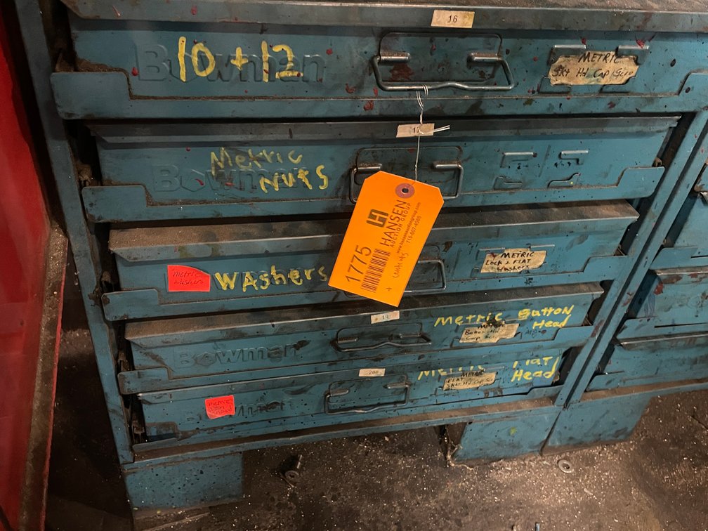 5-Drawer Bolt Bin