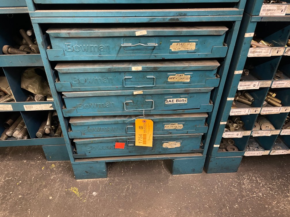 5-Drawer Bolt Bin
