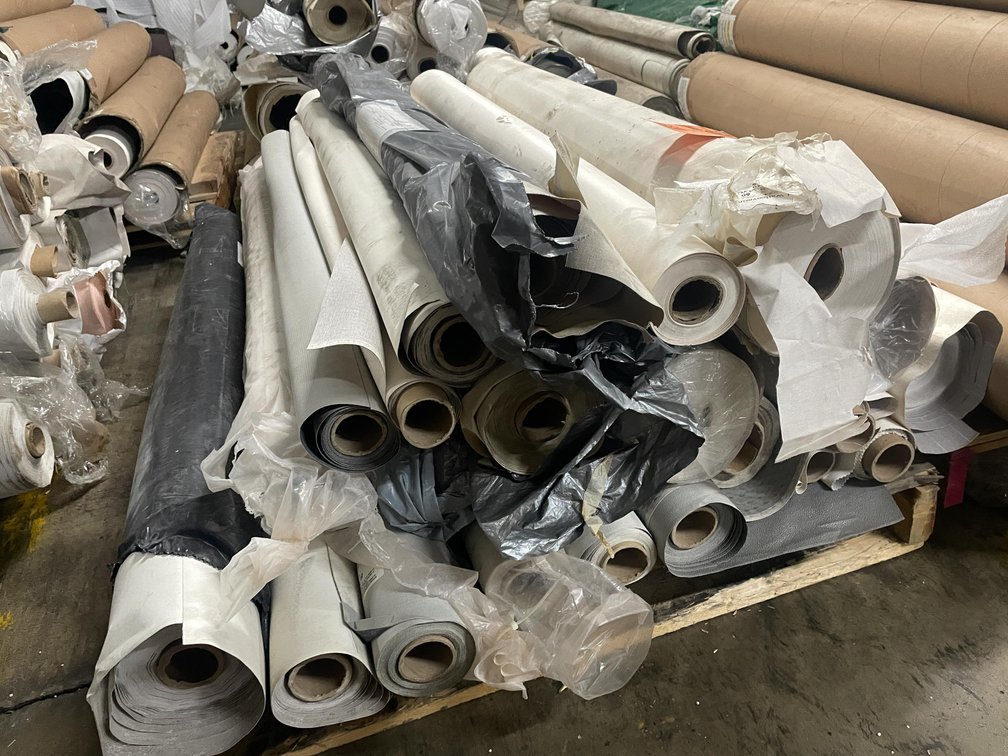 Pallet of Vinyl Wall Covers