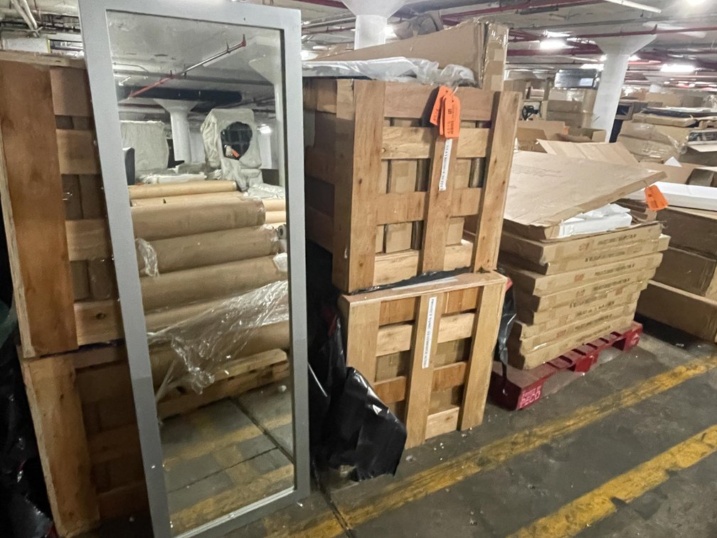 (2) Boxes of Full Length Mirrors