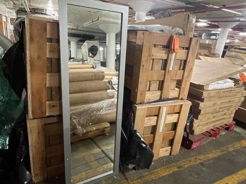 (2) Boxes of Full Length Mirrors
