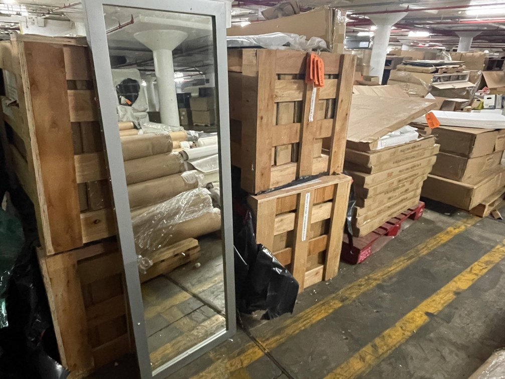 (2) Boxes of Full Length Mirrors