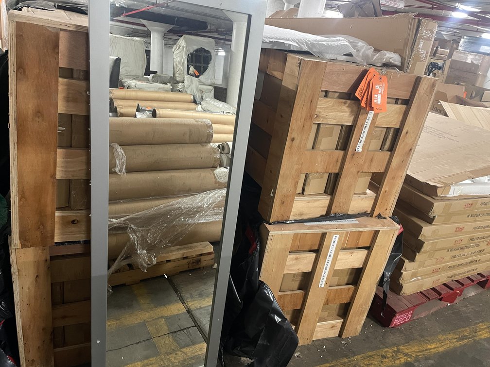 (2) Boxes of Full Length Mirrors