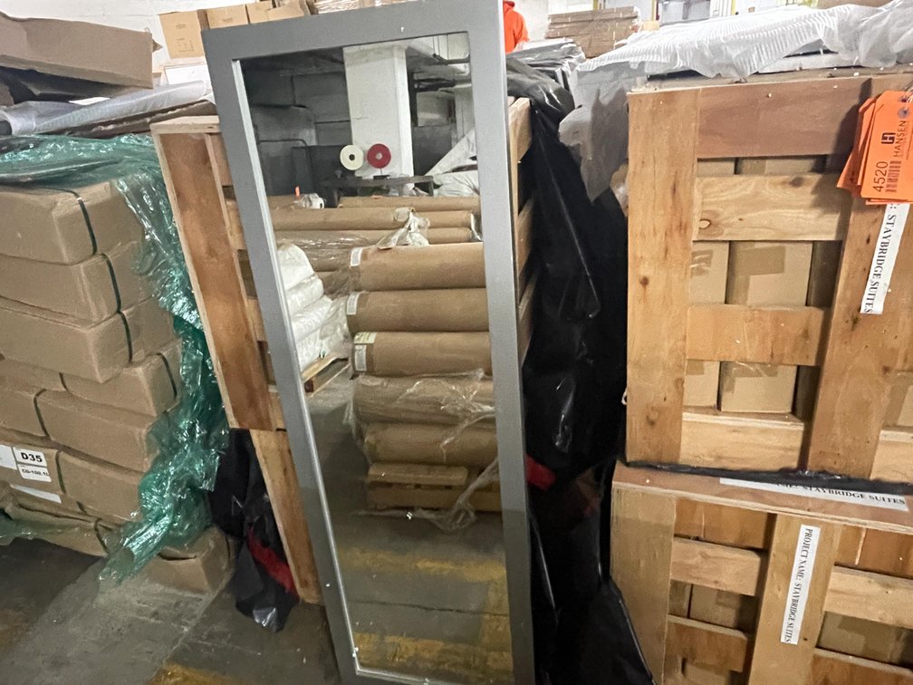(2) Boxes of Full Length Mirrors