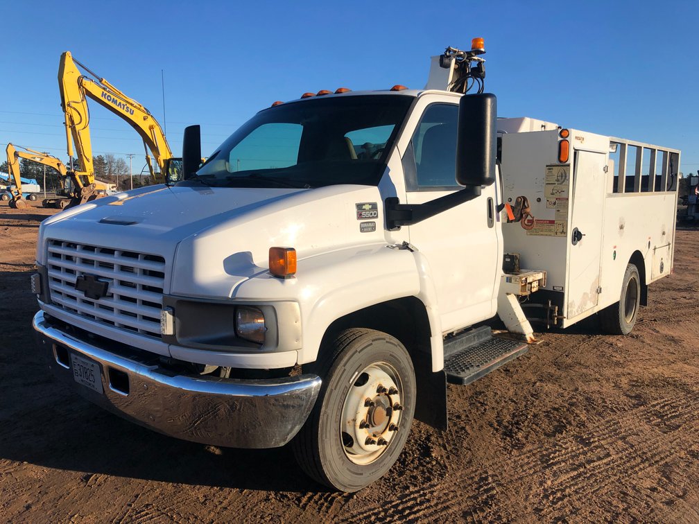 2008 Chevy C5500 Diesel Service Truck (Has WI Title) (Mosinee, WI)