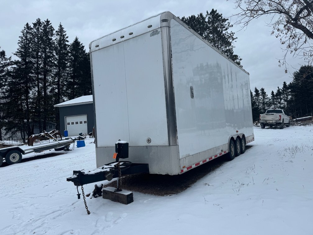 2014 28’ Cargomate Eliminator Stacker Trailer (Has WI Title) (Merrill,WI)
