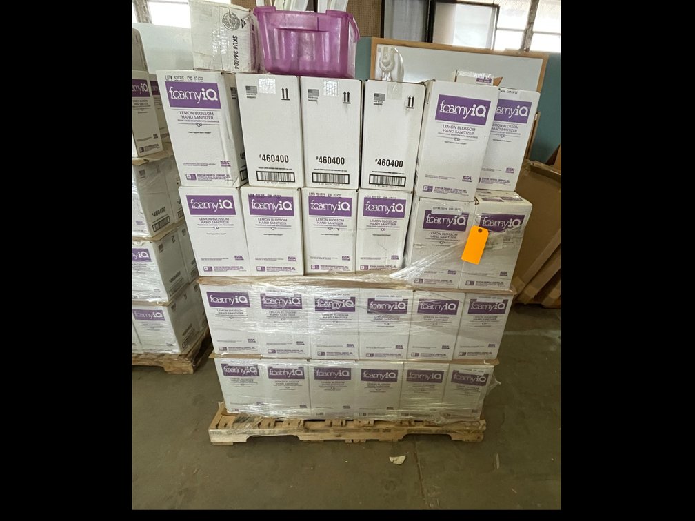 Pallet of Hand Sanitizers, (A)