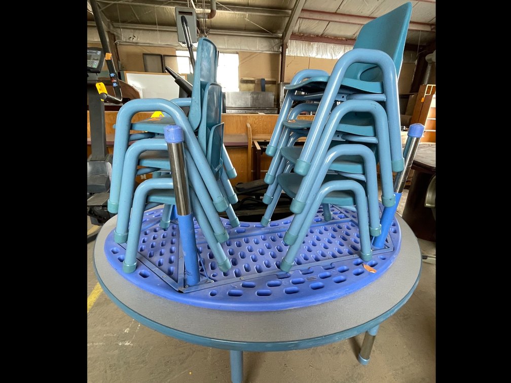 Children's Tables and Chairs, (A)