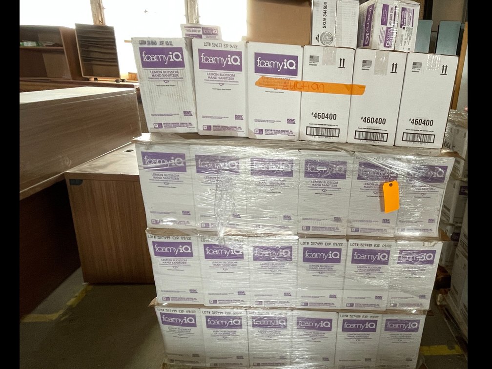 Pallet of Hand Sanitizers, (A)
