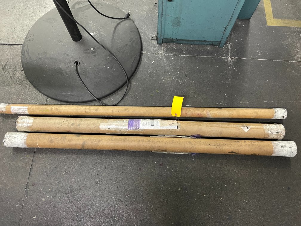 Cardboard Tubes of Threaded Rod 